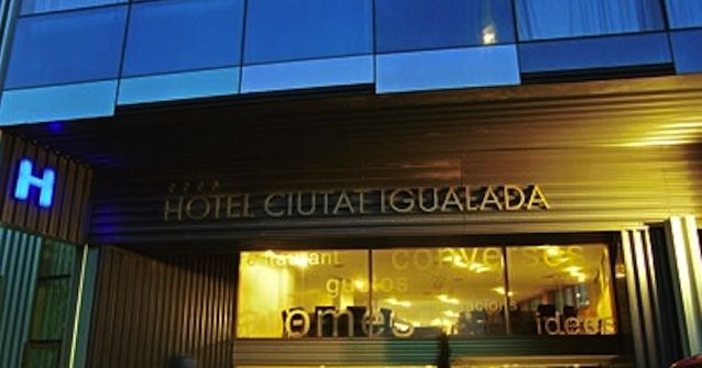 Hotel Ciutat Igualada Exterior foto